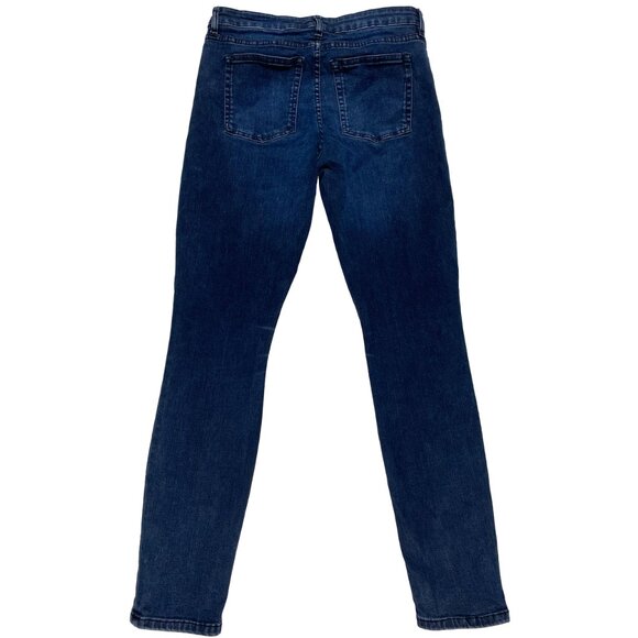 30D133-144 Acne Studios Skin 5 Deep Dark Wash Skinny Jeans womens size 27.5x27.5 - Picture 2 of 8